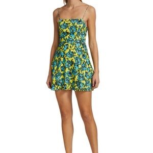 Alice + Olivia Glinda Spaghetti Strap Dress